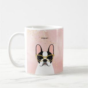 Caneca De Café Buldogue Mugs Francês