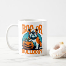 Buldogue no Pop Art Styls Halloween