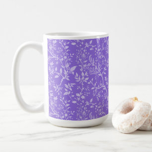 Caneca De Café Bule de Chá Botânico Roxo