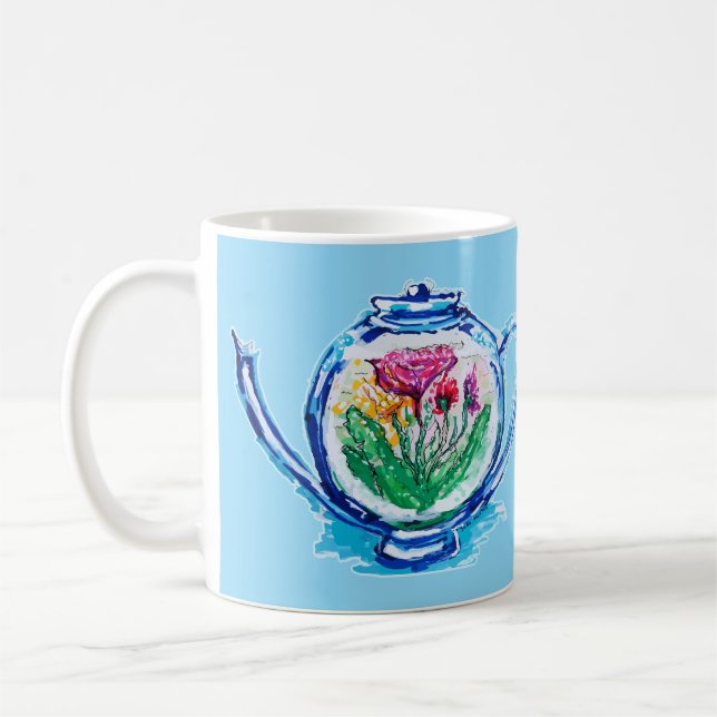 Caneca De Café Bule de Flor (Esquerda)