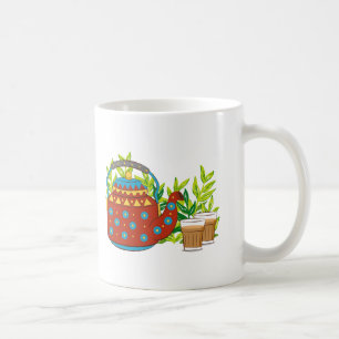 Caneca De Café Bule Russo Cute Trendy Modern Mug