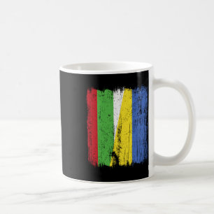 Caneca De Café Bulgária Ucrânia Meia Bandeira Búlgaro Ucraniano H