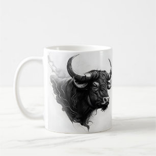 Caneca De Café Bull Art Design for Mug