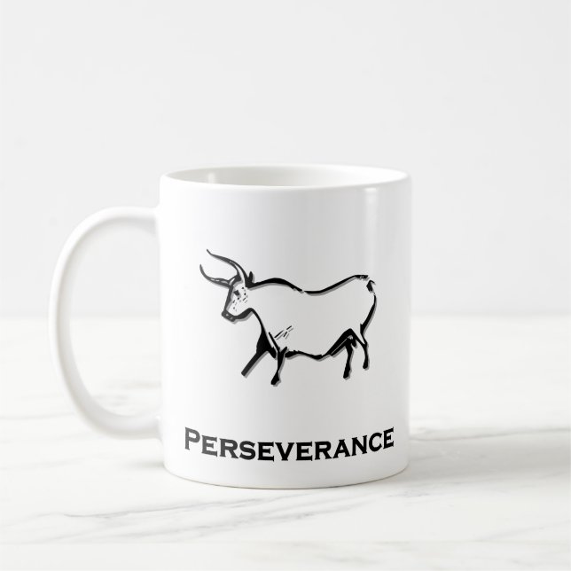 Caneca De Café Bull Perseverança Black (Esquerda)