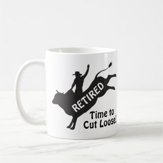 Caneca De Café Bull Riding Rodeo Cowboy Retirement Humor