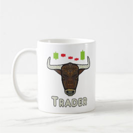 Caneca De Café Bull Trader