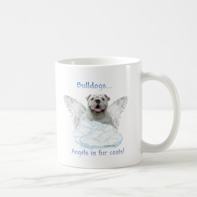 Caneca De Café Bulldog Angel (Direita)