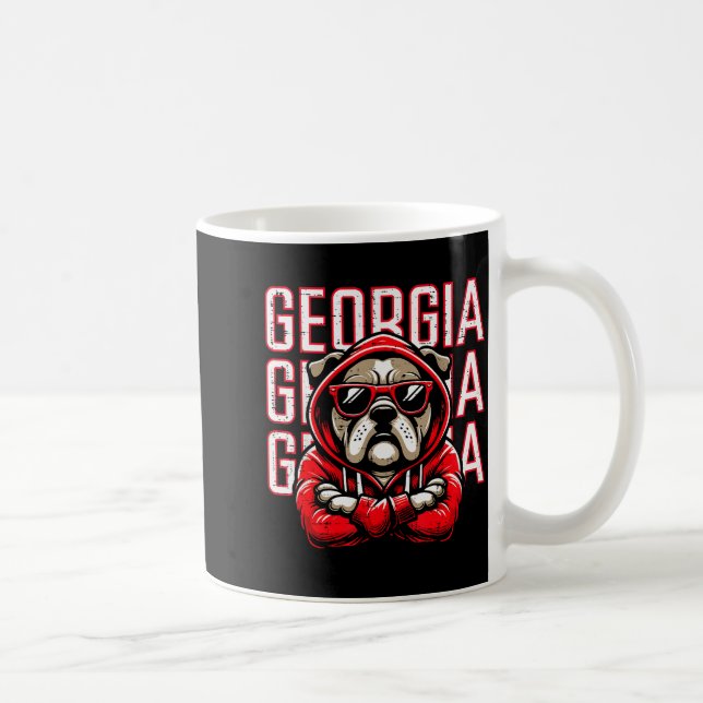 Caneca De Café Bulldog Boys Youth Teen Kids Men Girls Women  (Direita)
