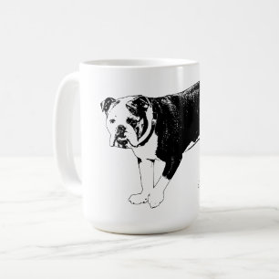 Caneca De Café Bulldog da Manhã, Clareza Ousada