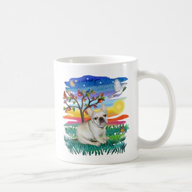 Caneca De Café Bulldog Francês (Direita)