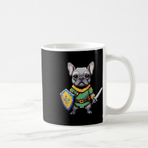 Caneca De Café Bulldog Francês Como Personagem de Jogo de Vídeo R