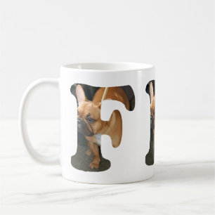 Caneca De Café Bulldog Francês em F