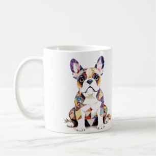 Caneca De Café Bulldog Francês Reproduzindo Um Adorável E Diverti