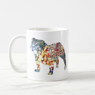 Caneca De Café Bulldog Inglês, presentes para Bulldog, Bulldog