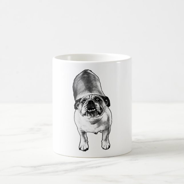 Caneca De Café Bulldog Starlight Gaze (Centro)