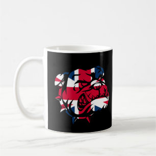 Caneca De Café Bulldog Union Jack Flag
