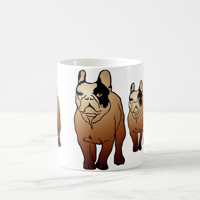 Caneca De Café Bulldogue Francês (Centro)