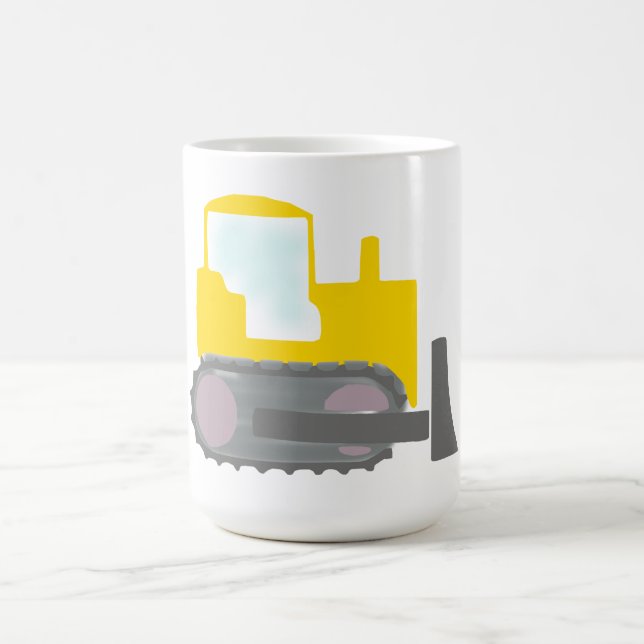 Caneca De Café Bulldozer (Centro)