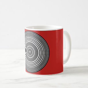 Caneca De Café Bullseye Red