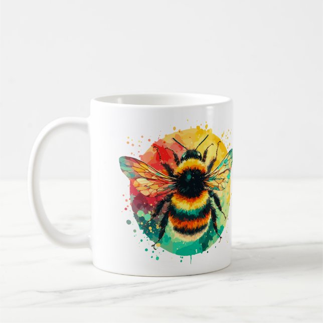Caneca De Café Bumble Bee (Esquerda)
