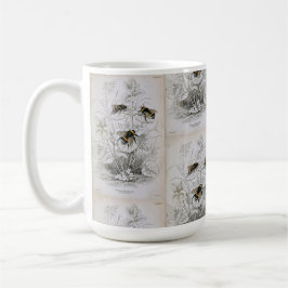 Caneca De Café Bumble Bee Botanical