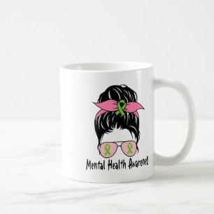 Caneca De Café Bun Mental Health Problems Gift Mental Health Awar