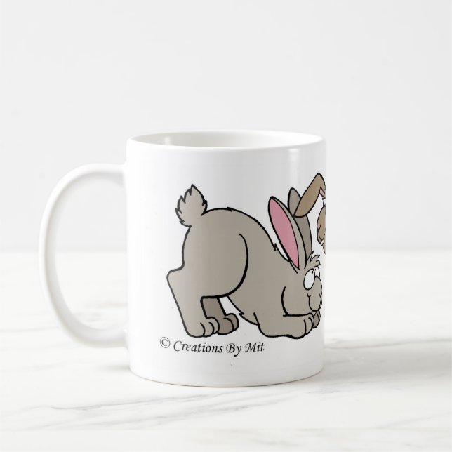 Caneca De Café Bunch o'Bunnies Mug (Esquerda)