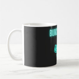 Caneca De Café Bunco Baby Neon Aqua