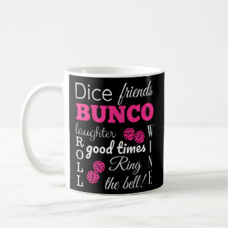 Caneca De Café Bunco Dice Times