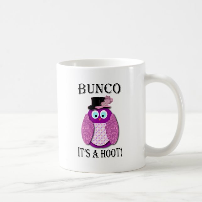 Caneca De Café Bunco - é uma buzina " (Direita)