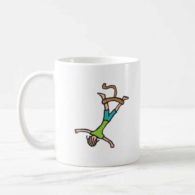 Caneca De Café Bungee Jumping (Esquerda)