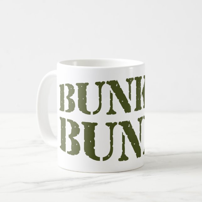 CANECA DE CAFÉ BUNKER BUNNY (Frente Esquerda)
