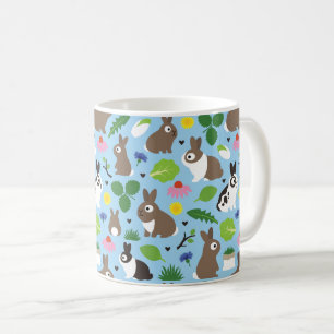 Caneca De Café Bunnies E Seus Tratamentos