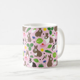 Caneca De Café Bunnies E Seus Tratamentos