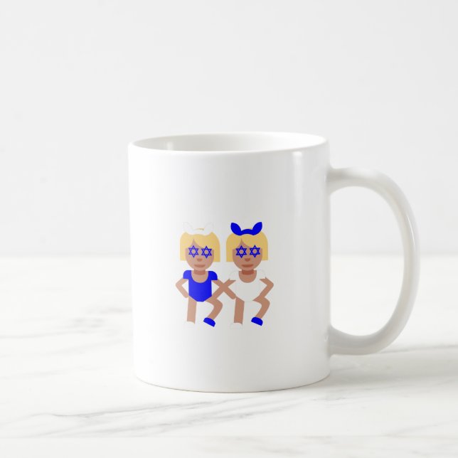Caneca De Café bunny ears hanukkah (Direita)