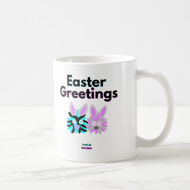 Caneca De Café Bunny Felpudos Café Mug (Direita)