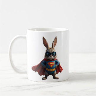 Caneca De Café Bunny Hero: Salvando o Dia