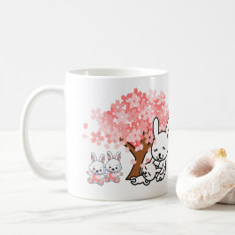 Caneca De Café Bunny Lover Mug, Bunnies Mug, Bunnies Gift