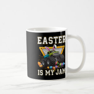 Caneca De Café Bunny Monster Truck Páscoa É Meu Garoto Do Dia Do