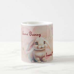 Caneca De Café Bunny n' Butterfly