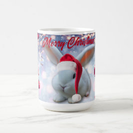 Caneca De Café Bunny Natal