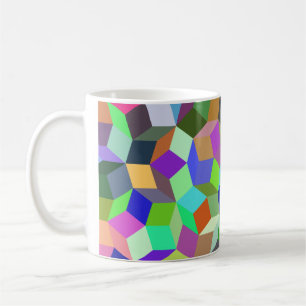 Caneca De Café bunte Tasse mit Penrose Muster