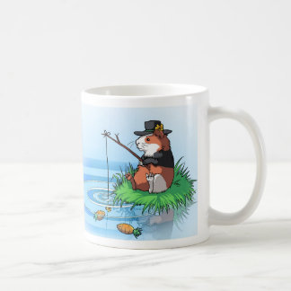 Caneca De Café Bunty a cobaia vai pesca da cenoura