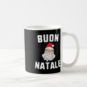 Caneca De Café Buon natale christmasitaly italian papais noeis ba