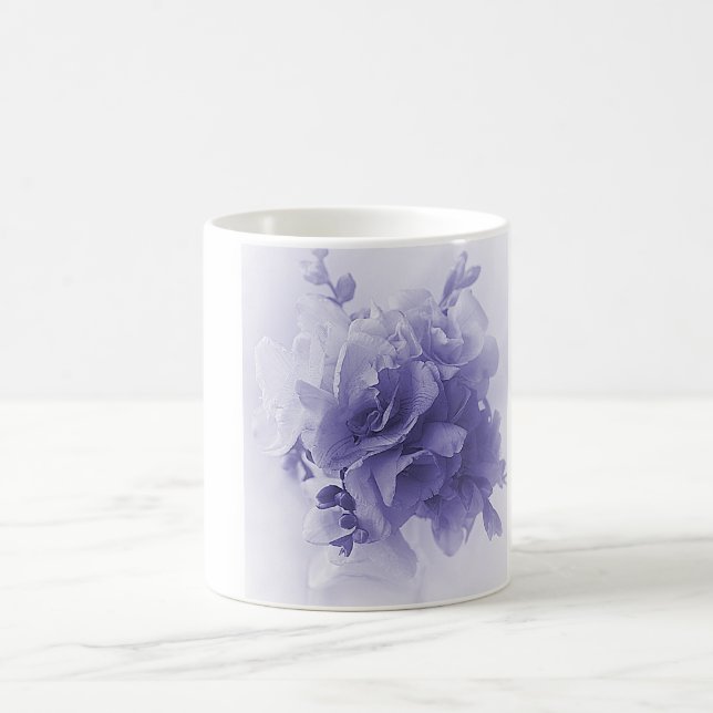 CANECA DE CAFÉ BUQUÊ AZUL DO FREESIA (Centro)