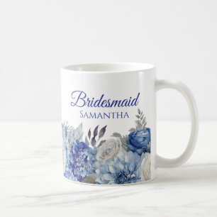 Caneca De Café Buquê de Flor Roxo-Ponta - Dons de ponte-