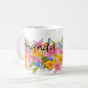 Caneca De Café Buquê de primavera