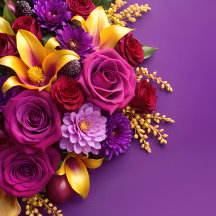 Buquê Floral do Dia das Mães Feliz 