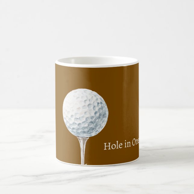 Caneca De Café Buraco de Bola de Golfe em Uma Tacada (Centro)