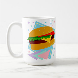 Caneca De Café Burger Bonito Yummy